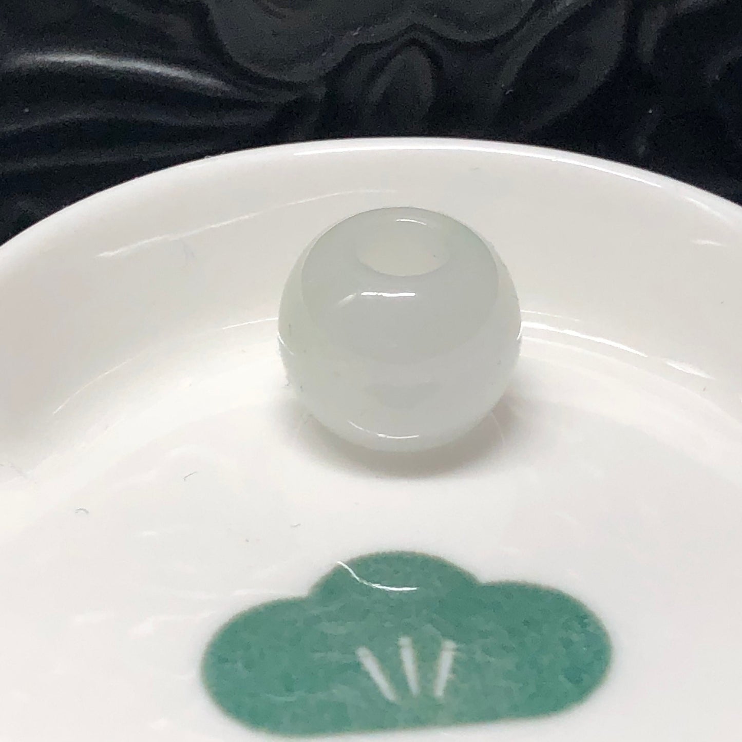 Certified Myanmar Grade A Jadeite Icy Green Barrow barrel Pendant