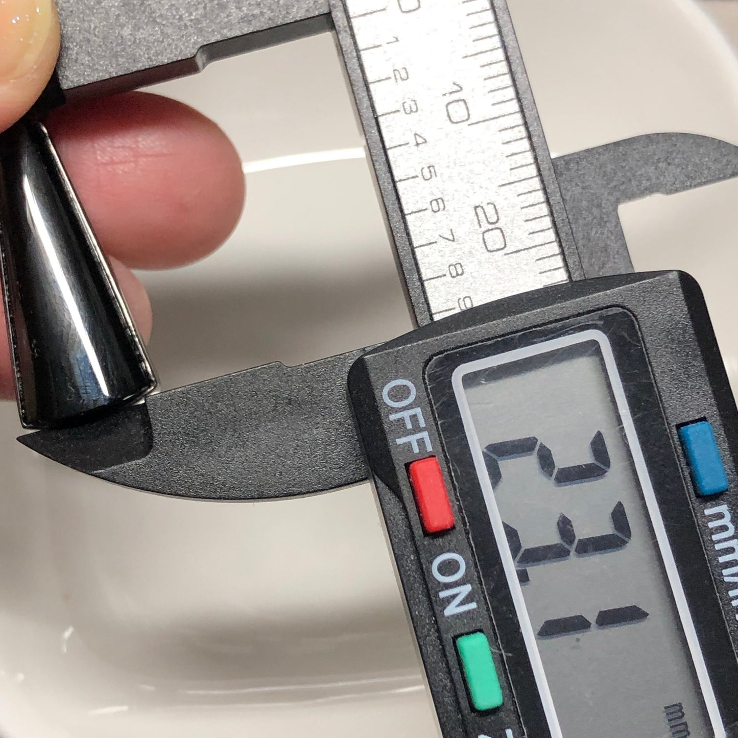 Grade A High Icy Black Omphacite Jadeite Jade Pendant set on 18K Black Gold