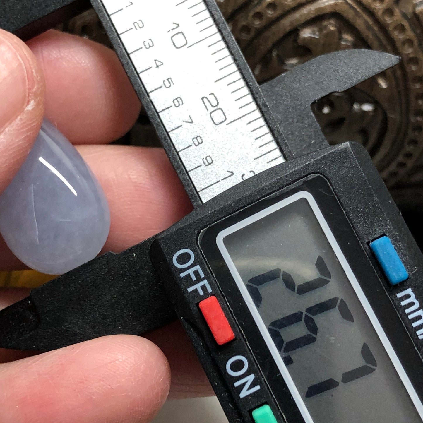 Grade A Lavender Water Drop Jadeite Jade Gemstone Pendant Customization