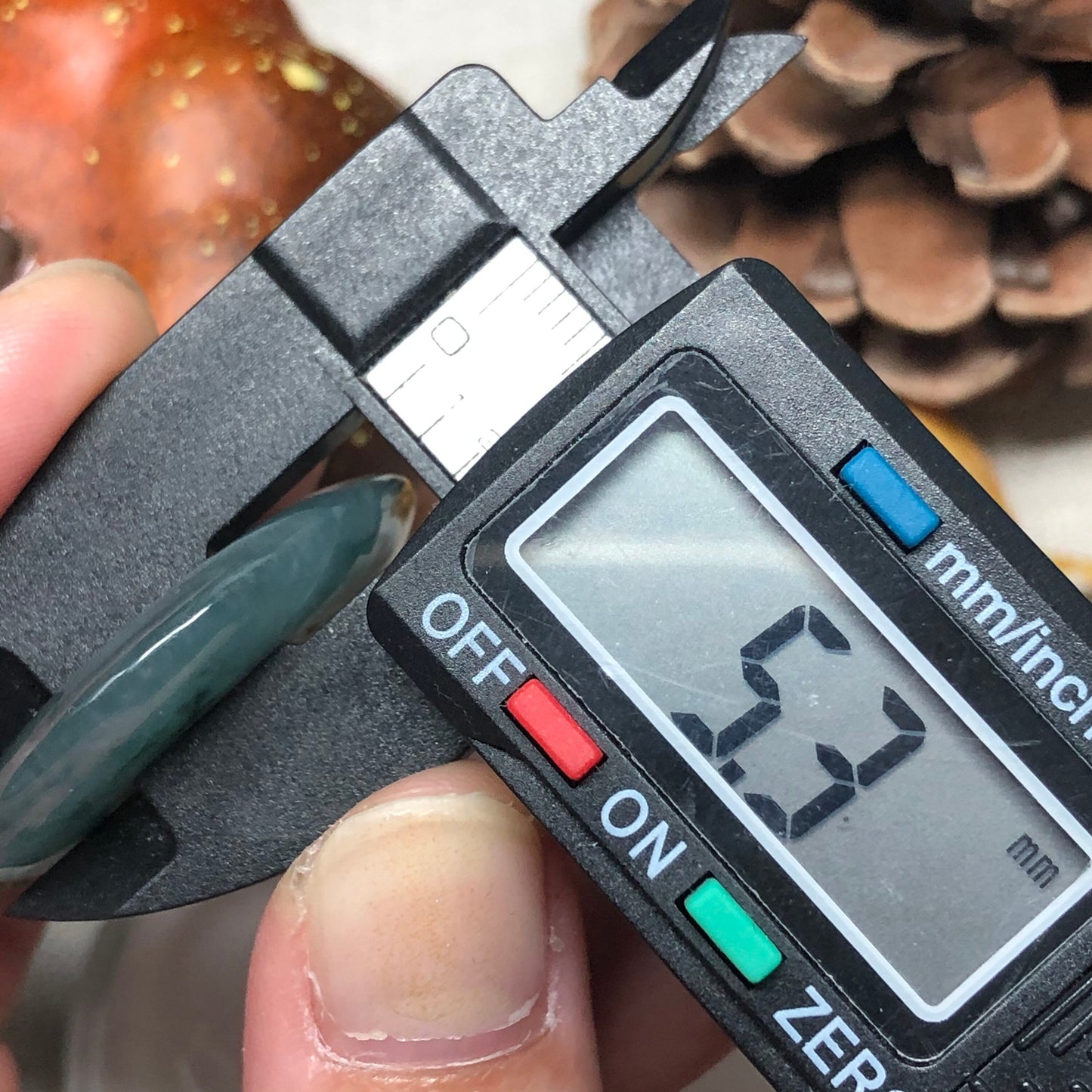 30.5 mm Certified Myanmar Grade A Icy Green Floating Flowers Jadeite Jade Peace Donut Pendant RARE