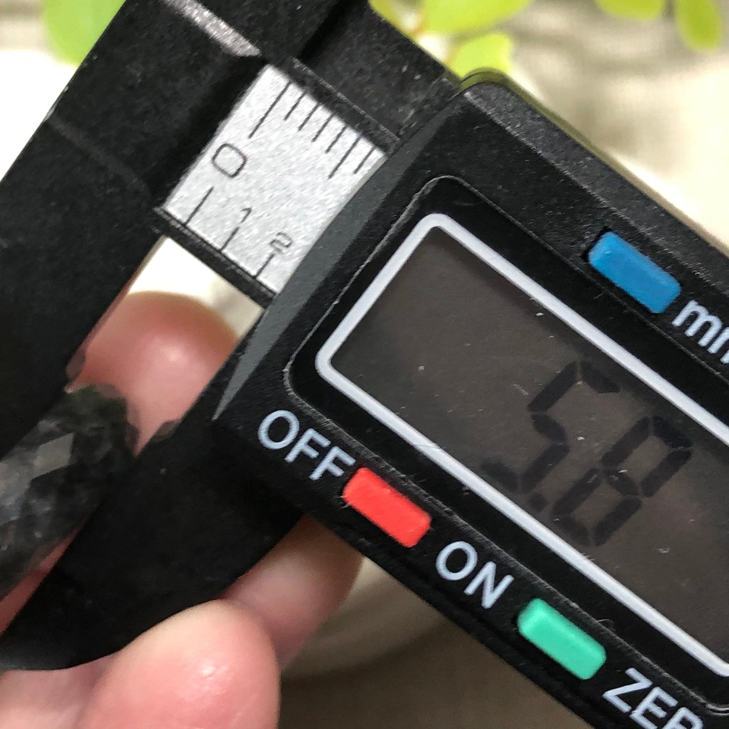 SALE: Jadeite Jade Icy Black Wuji Grey Diamond Cut Ring Band