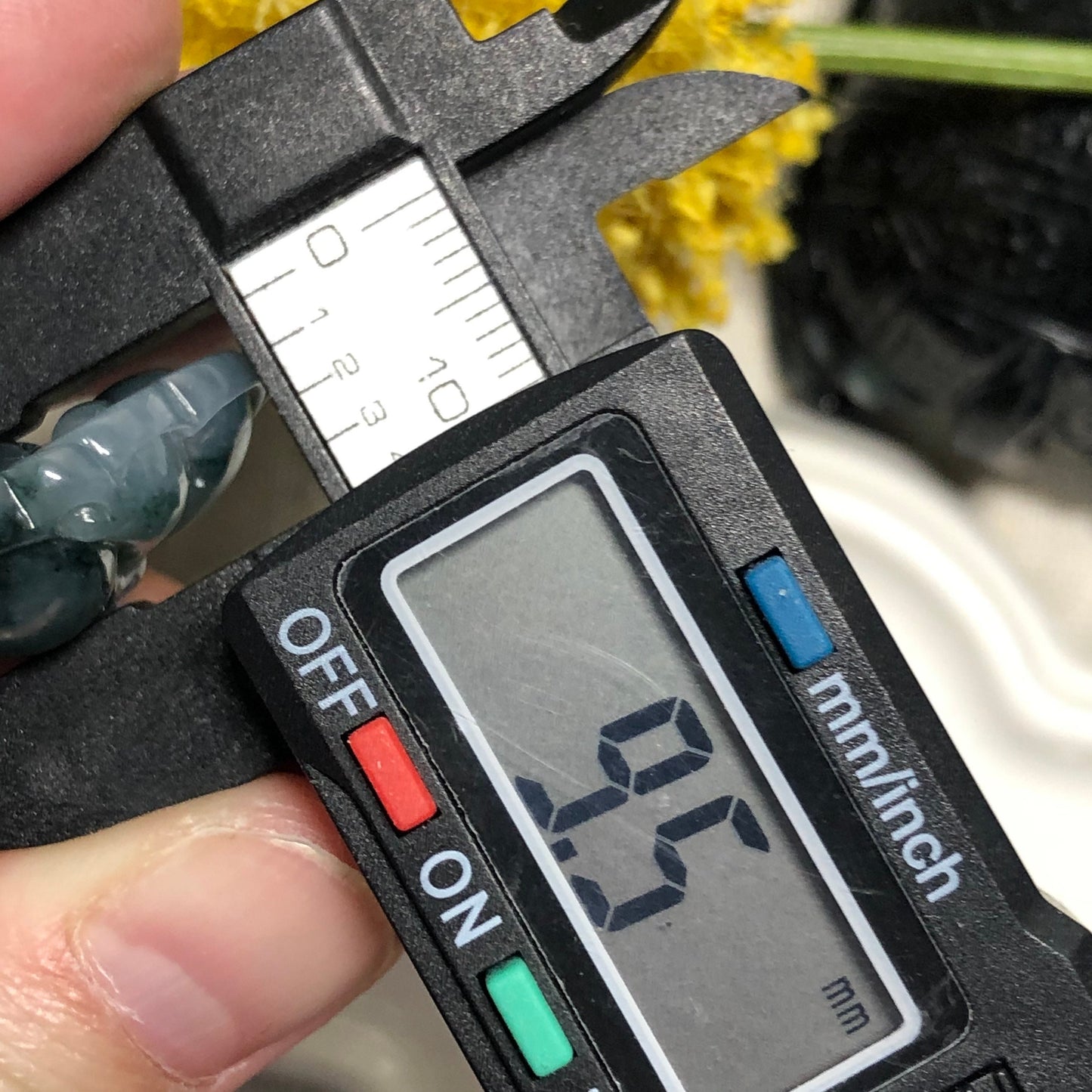 SALE: 28.5 mm Grade A Icy Dark Green Wuji Carved Bat Jadeite Jade Pendant