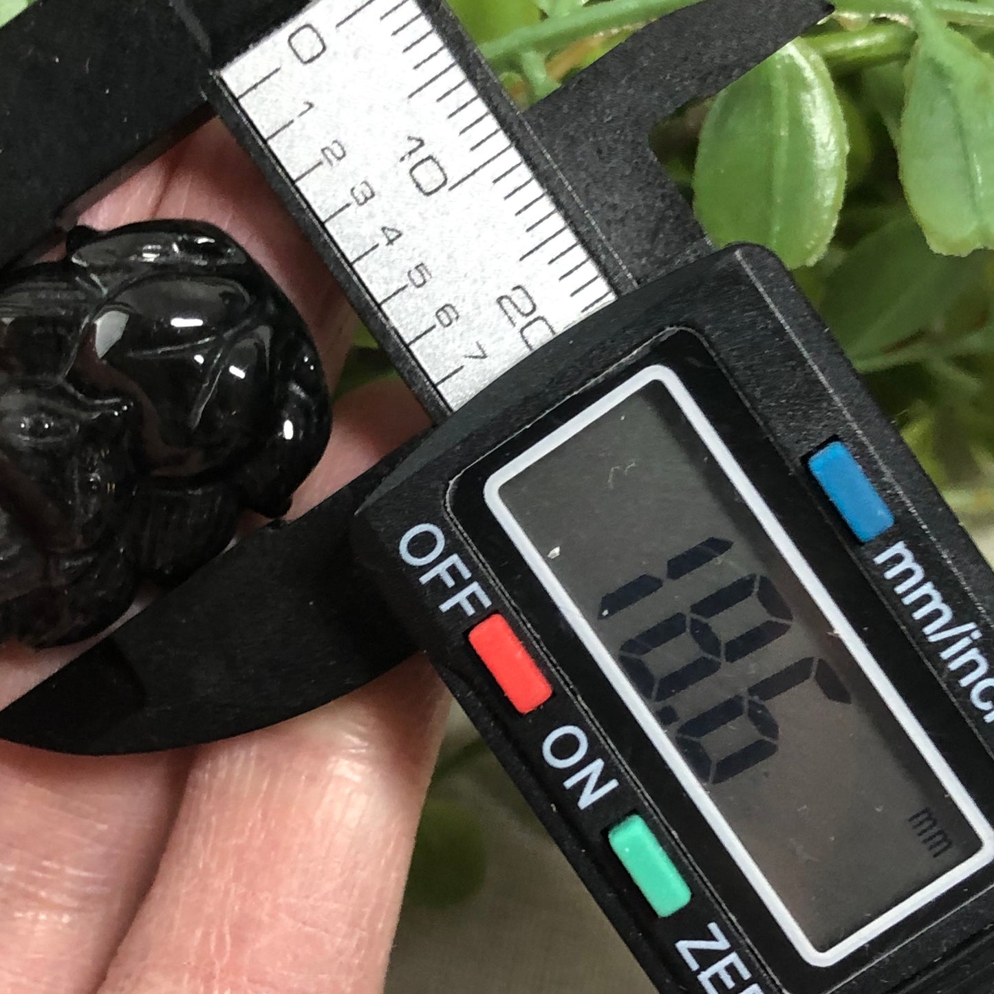Carved Fox Grade A Wuji Black Jadeite Jade Pendant Display