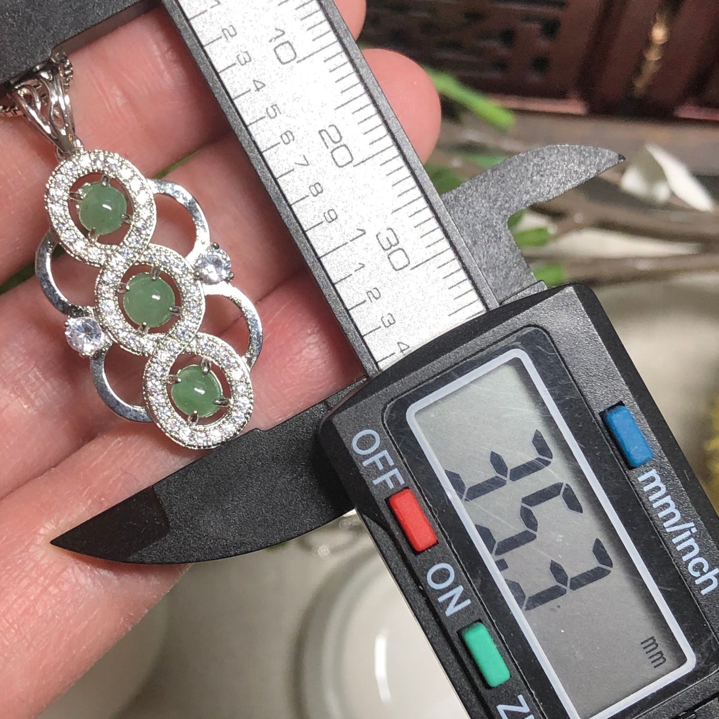 SALE Grade A Jadeite Jade Icy Assorted Cabochon Knot Tie Pendant Dangle Earring Fan Ring Set on 925 Sterling Silver