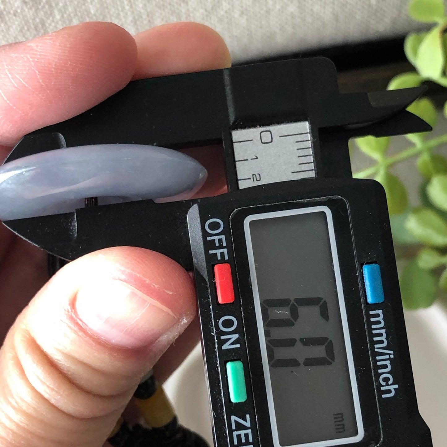 31mm Grade A Icy Lavender Blue Jade Jadeite Peace DONUT Pendant Neck Rope Tie