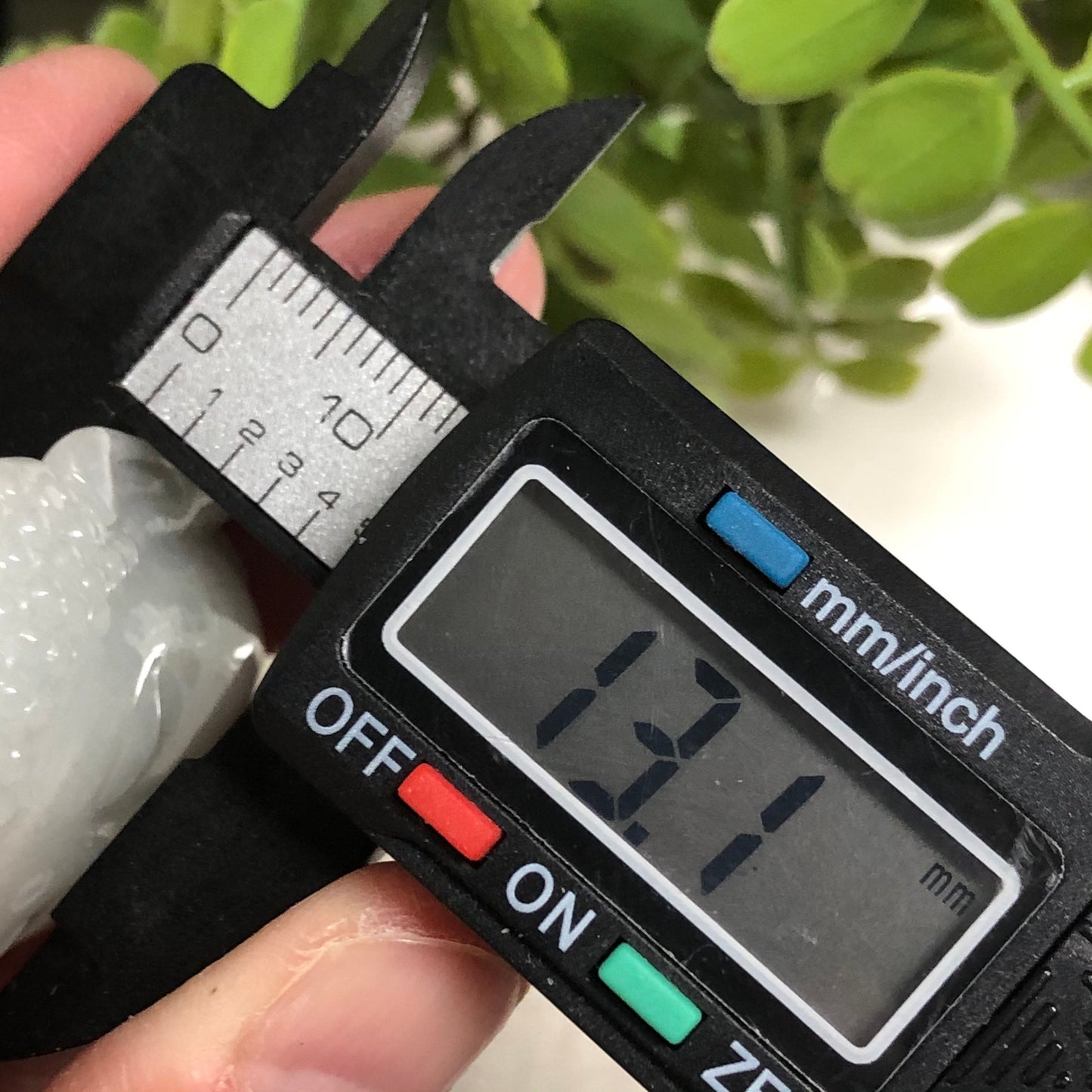 50.3mm Jadeite Jade Glutinous Carved Guan Yin Head Pendant - Unique Design