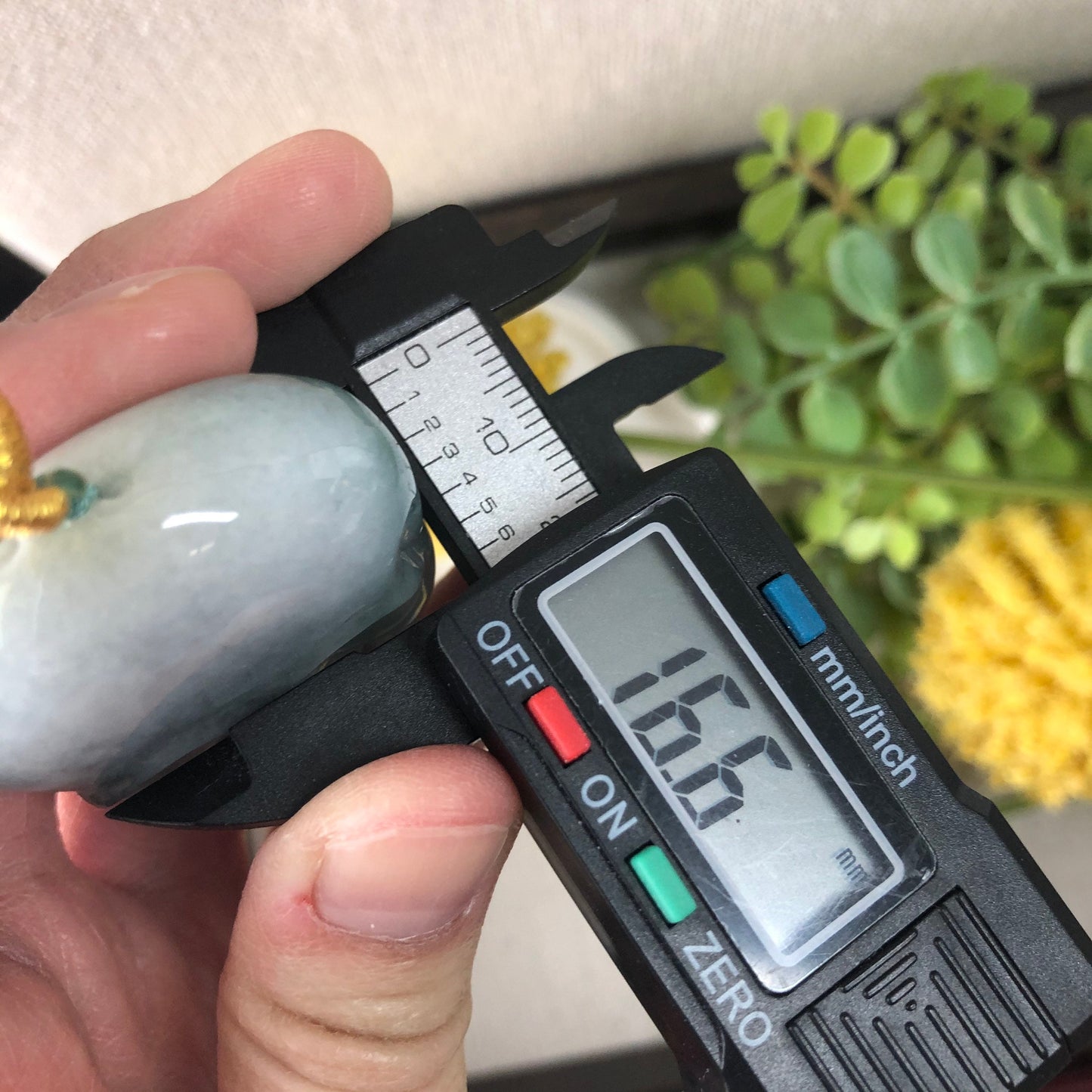 55.8mm Carved Green Jadeite Jade 3D Skeletal Head Pendant with Neck Rope Tie