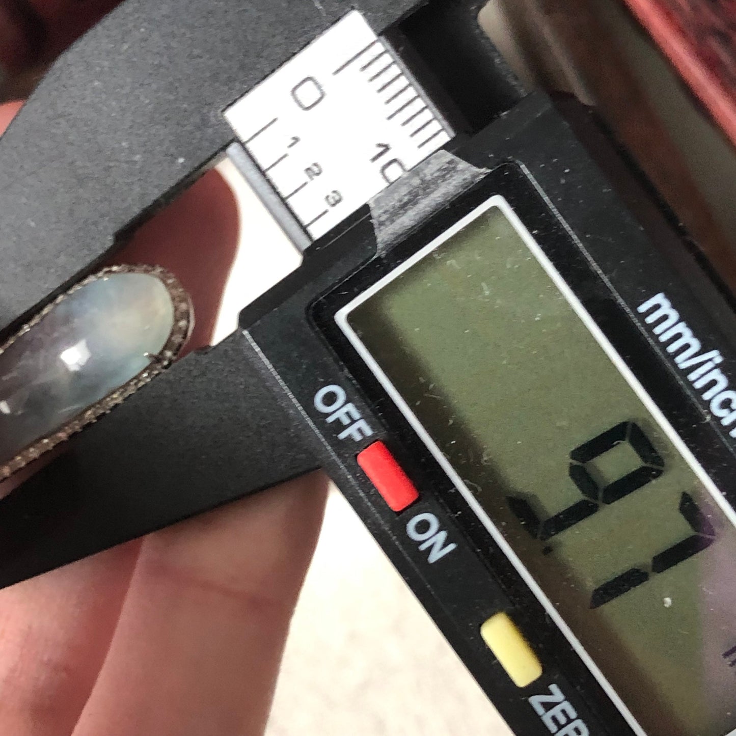 36.7mm High Icy Glow Jadeite Jade Carved Bead Pendant set on 18K White Gold