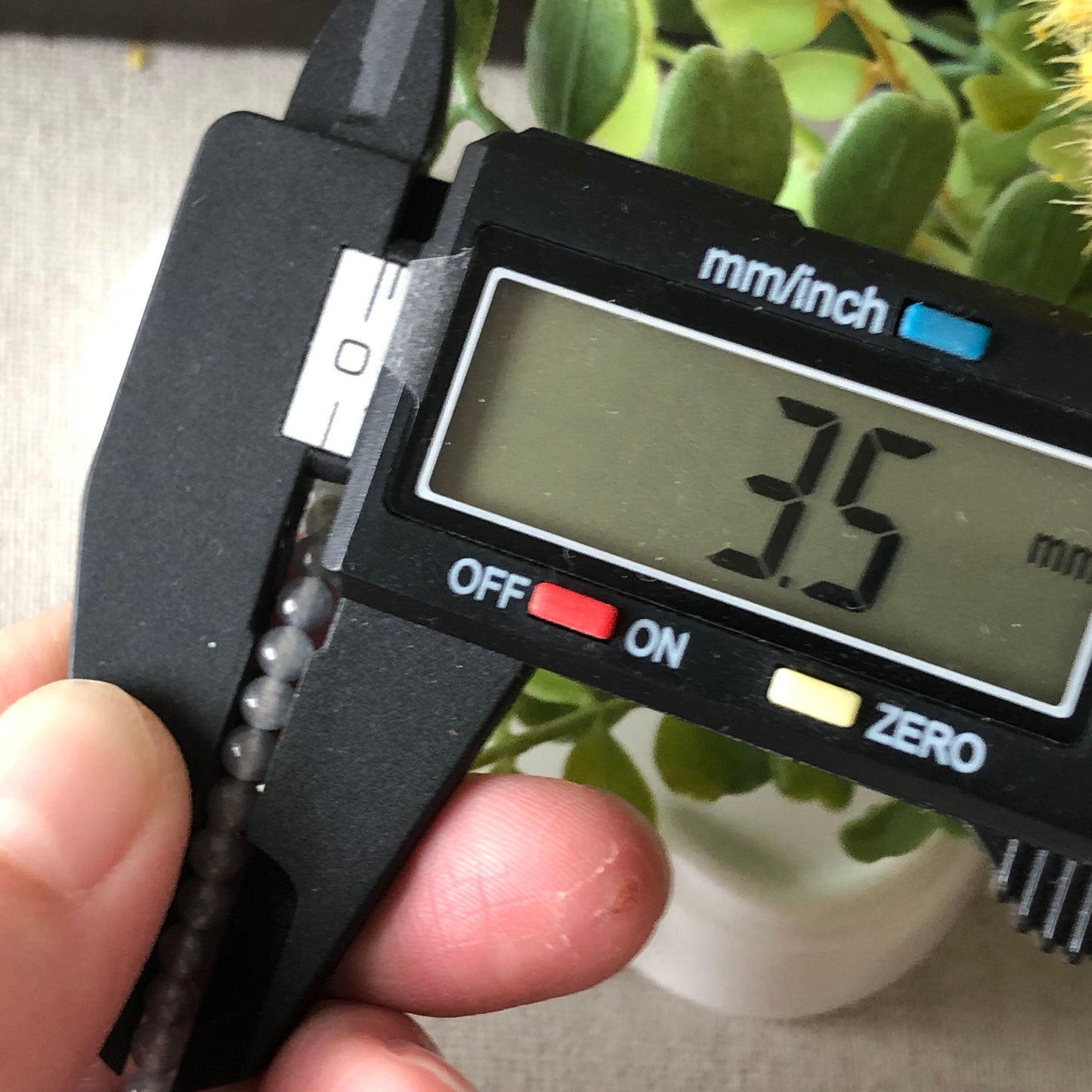 3.5 mm Mini Icy Wuji Jadeite Jade Bead Bracelet