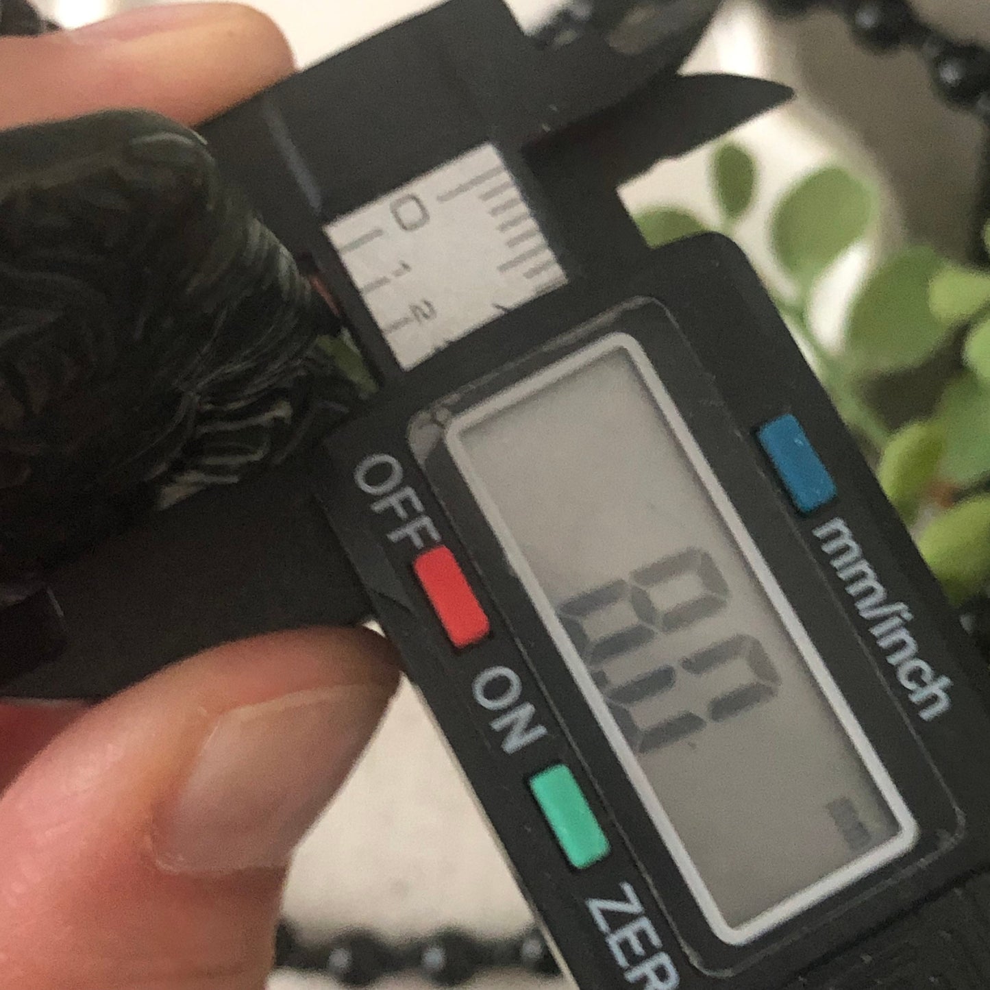 63.1 mm Green Black Jadeite Jade Carved Monkey King Pendant