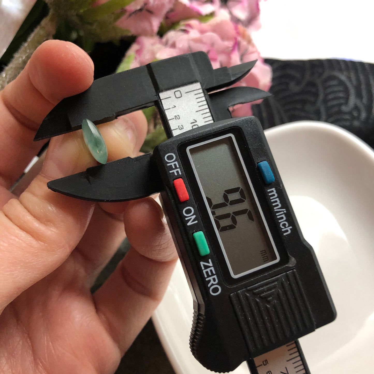 SALE: Grade A  Icy Floral Green Jadeite Jade Love is in the Air Padlock Set Pendant 18K White Gold Buckle Diamonds