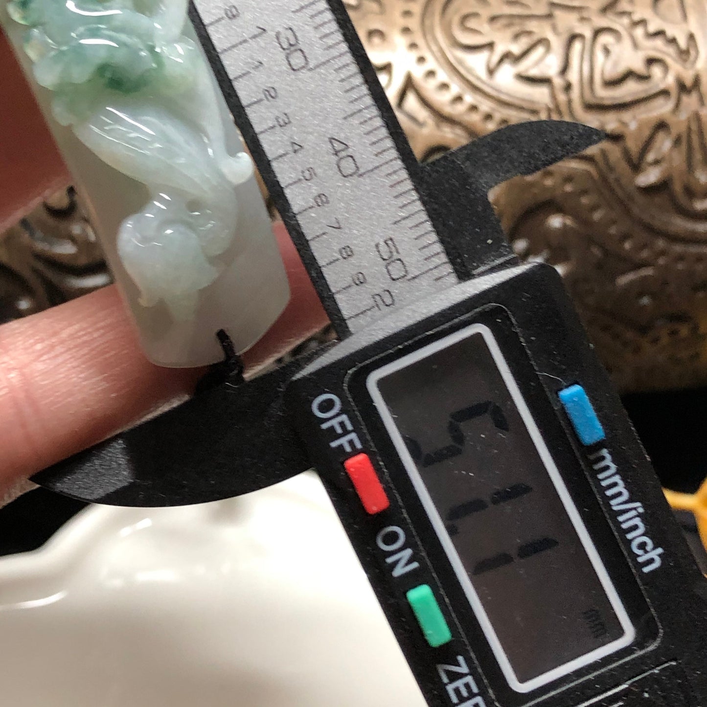 Certified Grade A Assorted Brown Green Black Bead Jade Jadeite Bracelet tie knot bracelet One Size RED