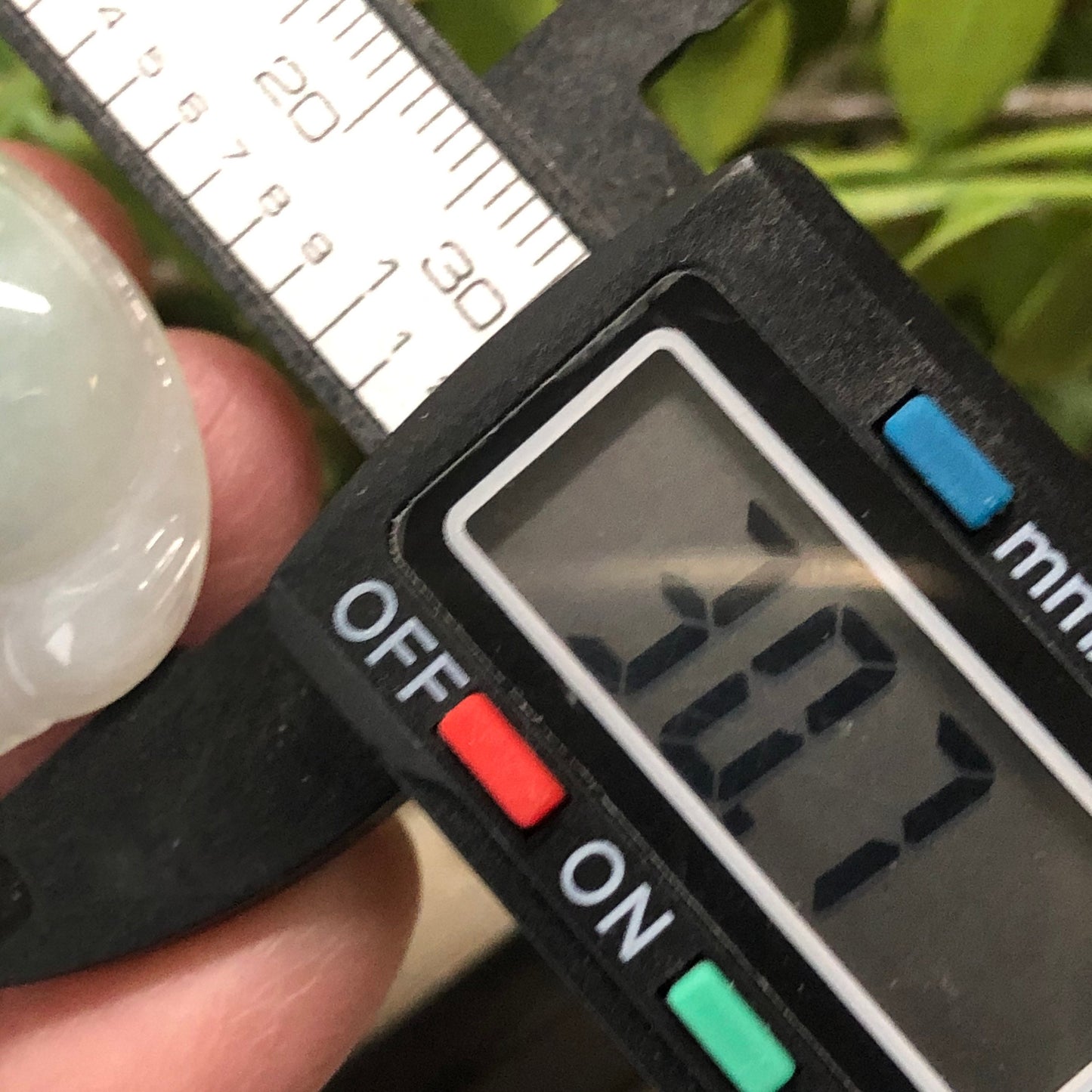 30.6 mm Certified Grade A Carved Green Buddha Pendant With 18K Gold Buckle