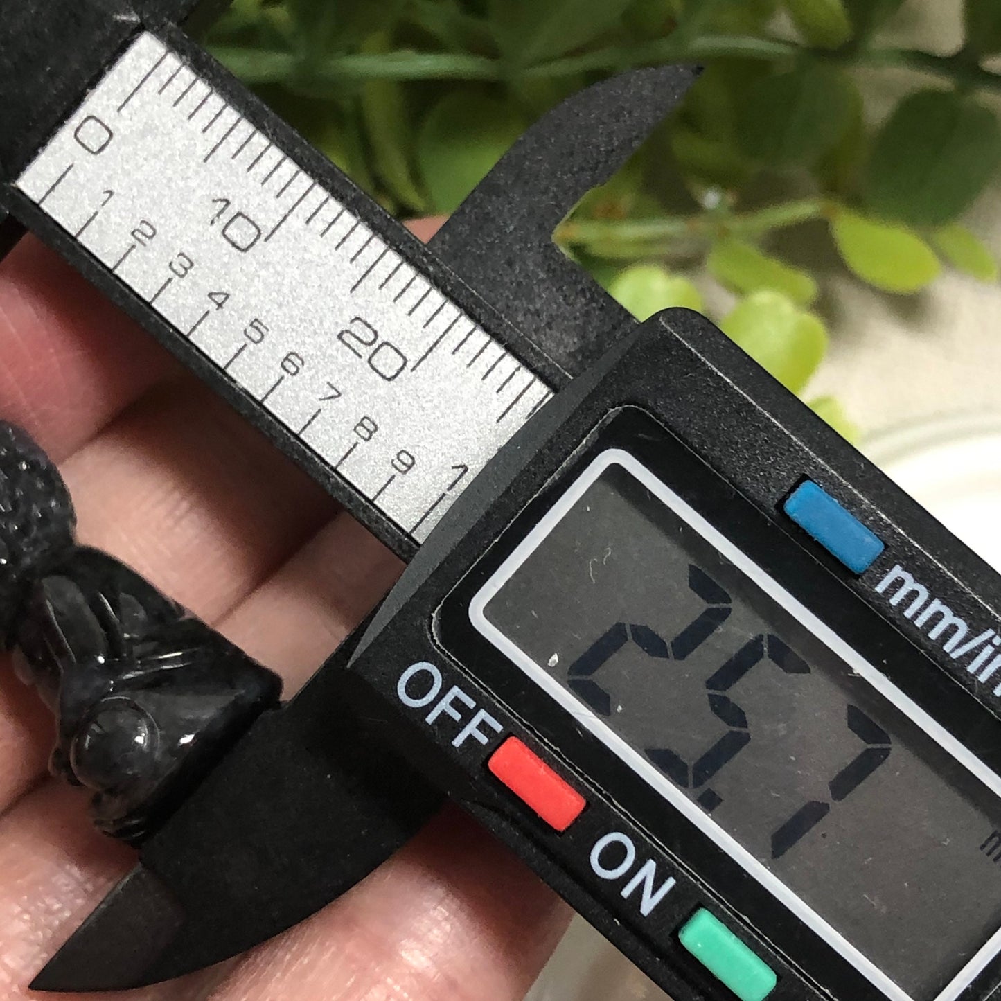 Carved Baby Buddha Grade A Wuji Black Jadeite Jade Pendant Display