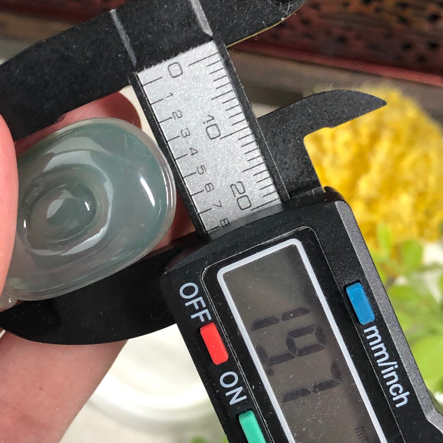 31.4mm Jadeite Jade Icy Blue Green Carved Pendant RARE