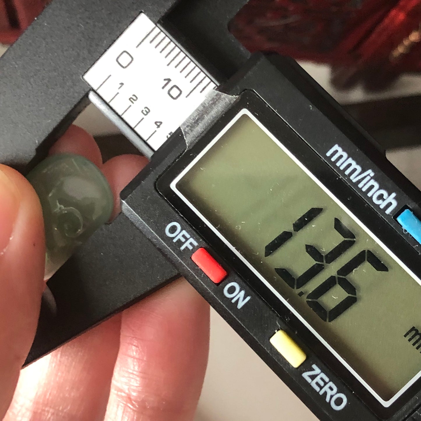 Grade A Carved Icy Green Jadeite Jade Ruyi Gemstone Pendant Customization