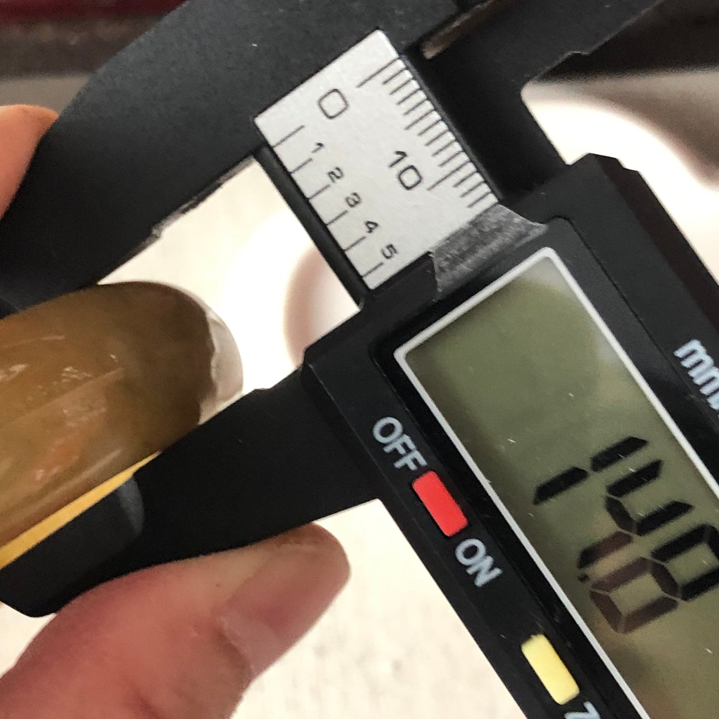 58mm Grade A Earthy Yellow Brown Jadeite Jade Bangle