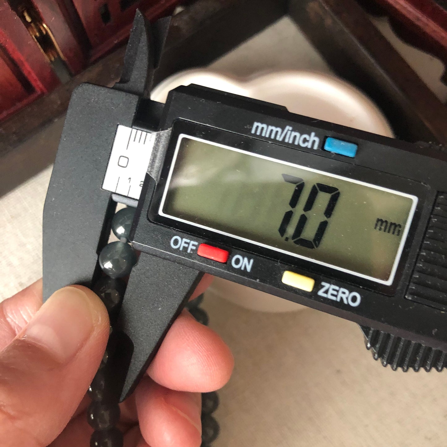 7mm Icy Wuji Green Jade Jadeite RARE Bead Bracelet 26 PCs.