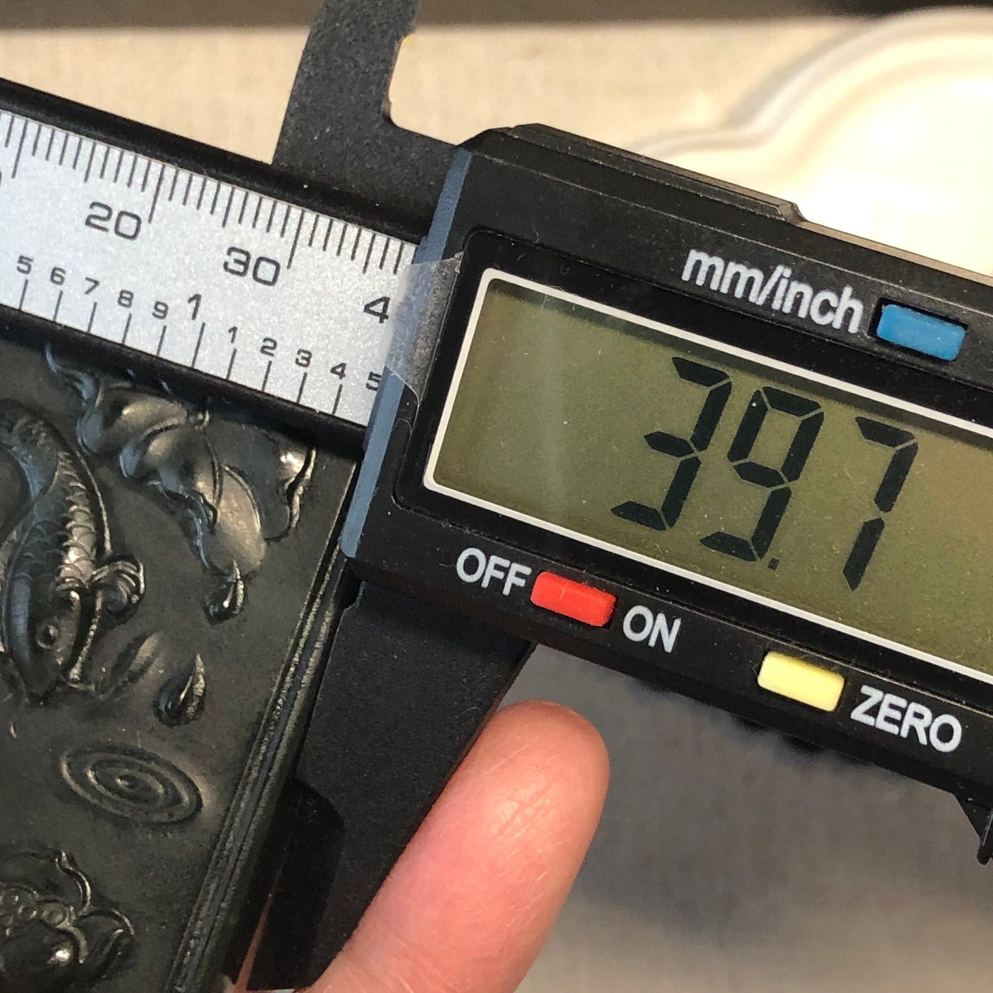 59mm Black Hetian Nephrite Jade Carved Landscape Scenery Pendant with Bead Necklace