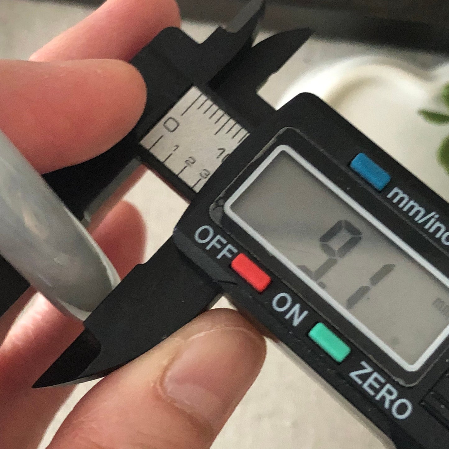 54-55mm Icy Sky Blue Round Shaped Jadeite Jade Bangle