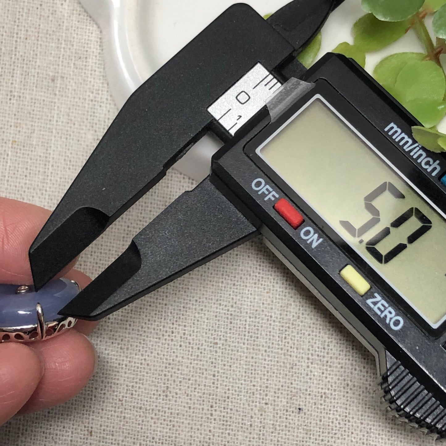 18K Jadeite Jade Dainty Rich Lavender Donut Pendant Diamonds