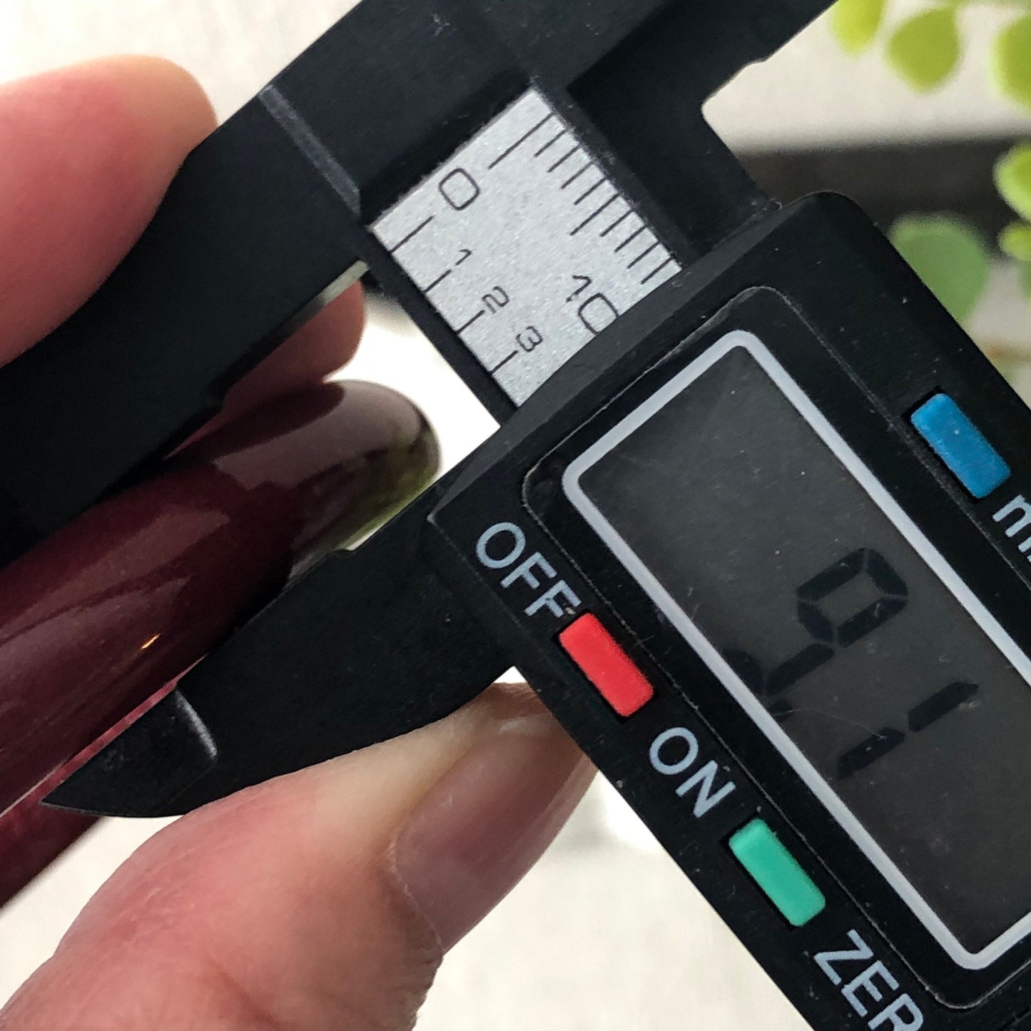 56 mm Imperial Purple Cinnabar Bangle with Carved Six Word Blessing in the Inner side