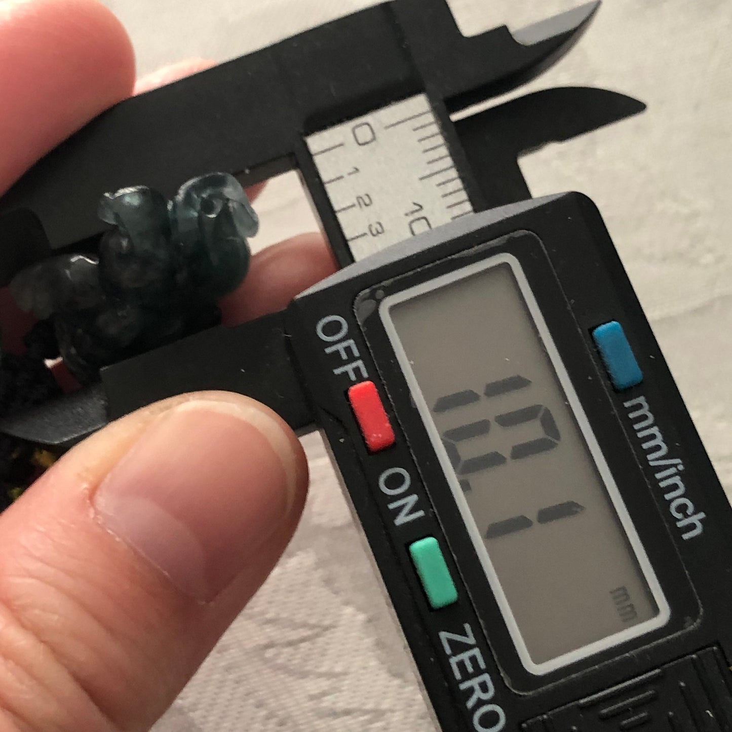 20mm Icy Navy Blue Jadeite Jade Carved Pixiu Pendant Bracelet Charm