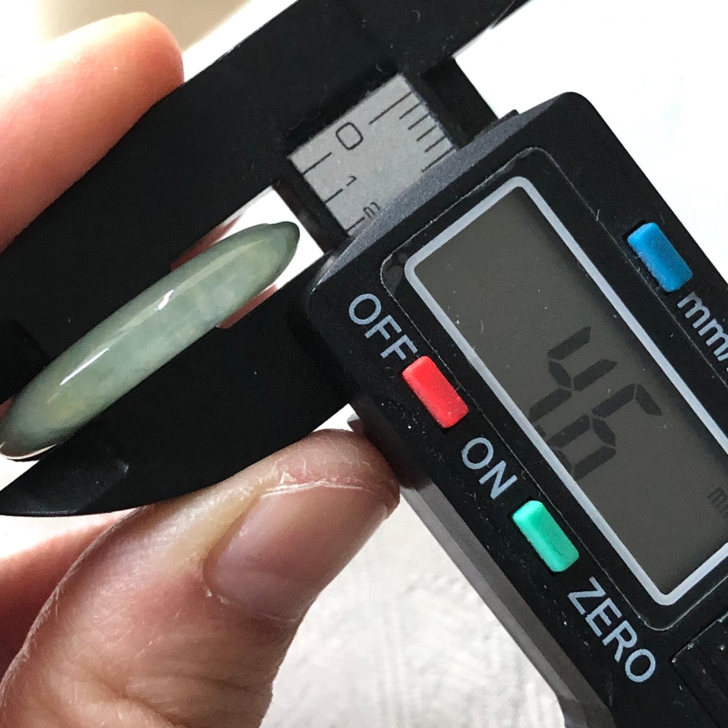 28mm Yellow Green Float Flowers Jadeite Jade Peace Donut Pendant