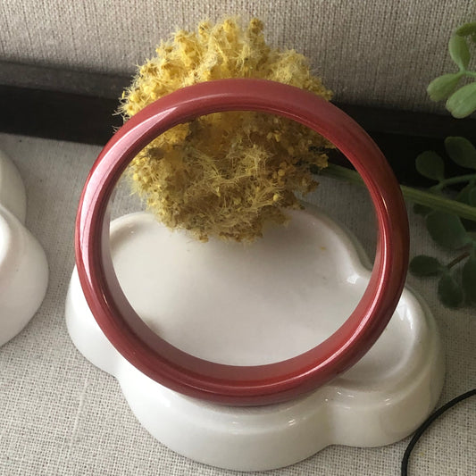 56 mm Red Cinnabar Bangle