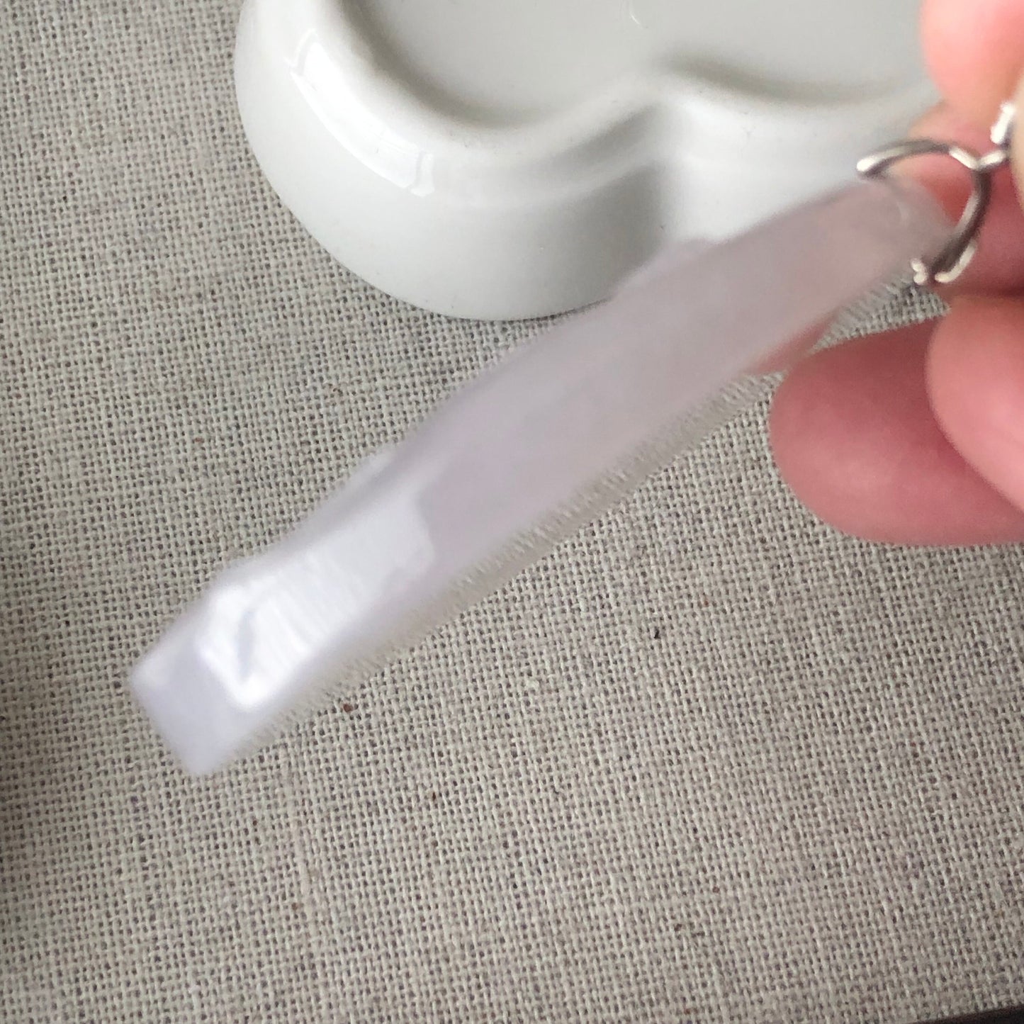 51 mm Icy Jadeite Jade Carved Deer Pendant