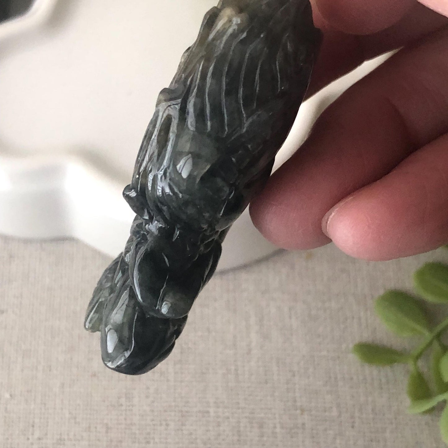 52mm Jadeite Jade Wuji Carved Monkey King Pendant Charm